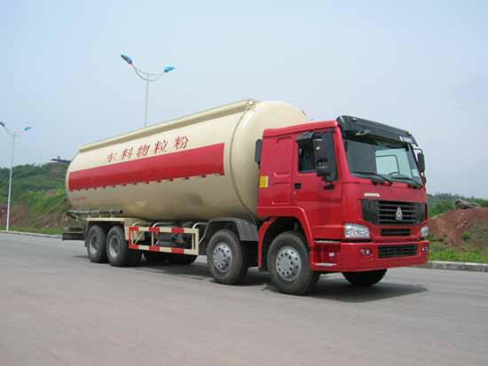 楚胜SLS5310GFLZ3粉粒物料运输车 