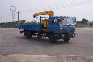 厦工楚胜XZJ5110JSQD随车起重运输车高清图 - 外观