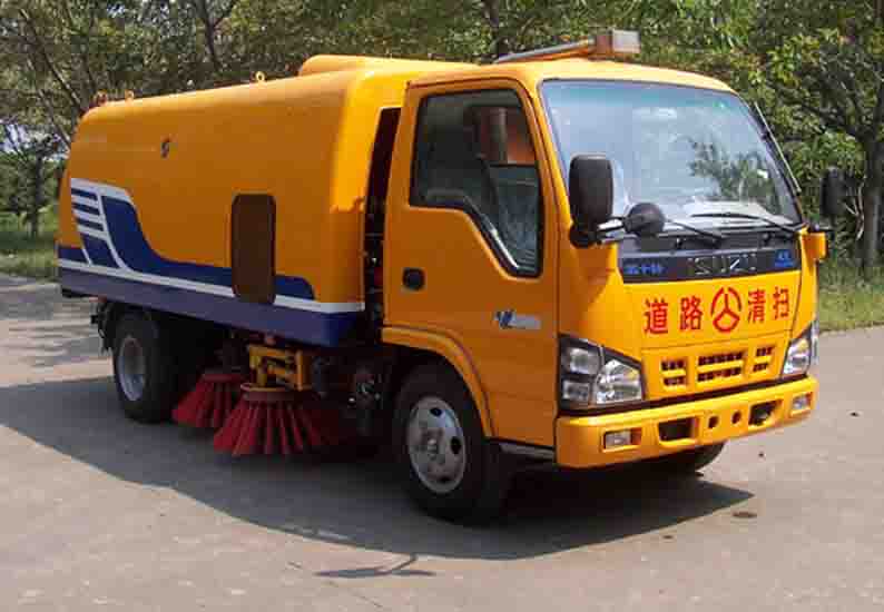 楚胜JDF5060TSLN扫路车 