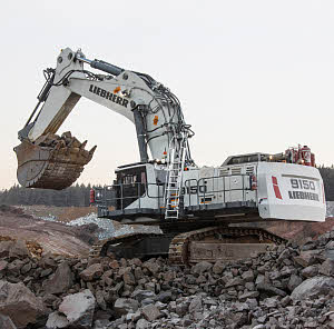 利勃海爾R 9150礦用挖掘機高清圖 - 外觀