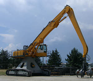 利勃海尔R 954 C Litronic High Rise履带式挖掘机高清图 - 外观