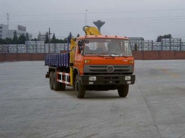 厦工楚胜DFD5250JSQ1随车起重运输车高清图 - 外观