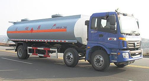 湖北合力福田欧曼小三轴化工液体运输车