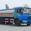 湖北合力解放后双桥化工液体运输车