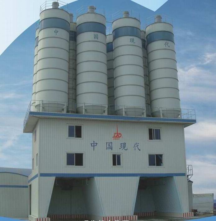 中國現代2-HZS90B標準型環保節能混凝土攪拌站高清圖 - 外觀