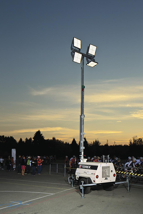 美國吉尼AL4L(電池動力選裝)拖車式燈塔高清圖 - 外觀
