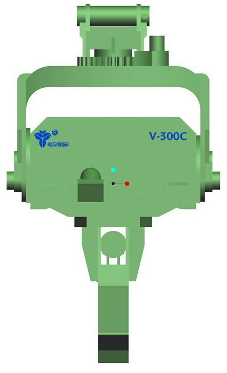 永安V-300C挖机振动锤高清图 - 外观