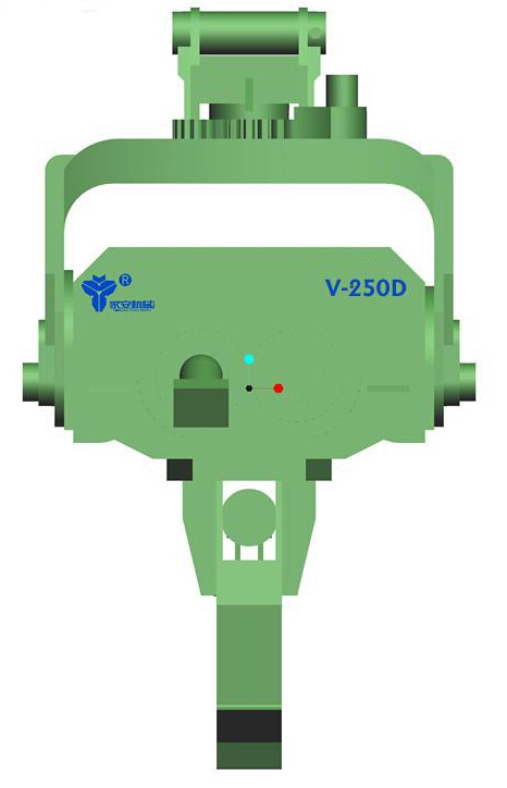 永安V-250D挖機振動錘高清圖 - 外觀