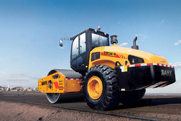 三一重工SSR260-5H單鋼輪壓路機高清圖 - 外觀
