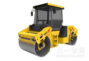 三一重工STR70-5雙鋼輪壓路機高清圖 - 外觀