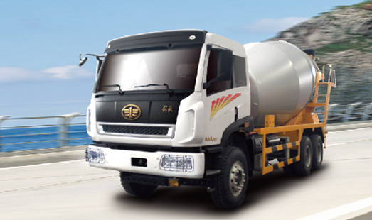 青岛解放新大威 LNG 6×4搅拌车