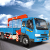 青岛解放J5K 4×2随车起重运输车