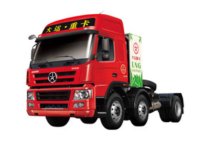 大运CGC4253 N4XB天然气牵引车高清图 - 外观