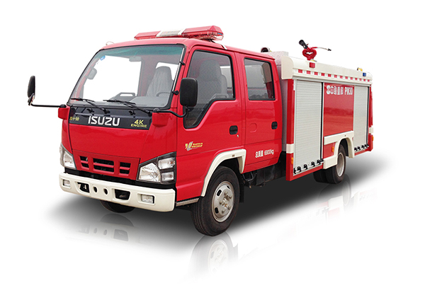 中联重科ZLJ5070GXFPM30型泡沫水罐消防车高清图 - 外观