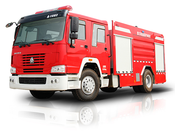 中联重科ZLJ5200GXFPM80型泡沫水罐消防车高清图 - 外观