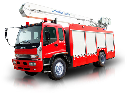 中联重科ZLJ5141TXFZM75型照明消防车高清图 - 外观