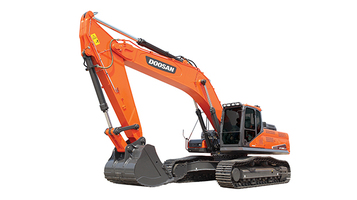 斗山DX380LC-9C挖掘机高清图 - 外观