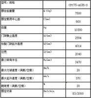 杭叉CPCD75-AG36-SA系列石材行业专用车辆高清图 - 外观
