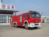 江特 豪沃國(guó)四泡沫消防車 