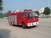 江特 多利卡國(guó)四水罐消防車 