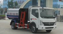 江特 東風(fēng)掛桶垃圾車(chē)（國(guó)四) 