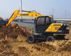 现代重工R150W VS挖掘机 现代 