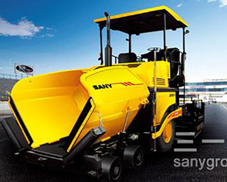 三一重工SAP100T-5高等級瀝青攤鋪機高清圖 - 外觀