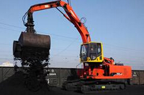 永工YGX360LC-8履带式卸煤挖掘机