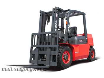 厦工XG550-DT5C内燃平衡重式叉车高清图 - 外观