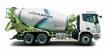 雷萨重机3桥10F搅拌运输车