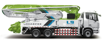 雷萨重机40米GTL泵车高清图 - 外观