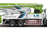 雷萨重机40米GTL泵车高清图 - 外观