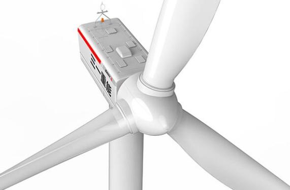 三一重工SE10015高速双馈型风力发电机组高清图 - 外观