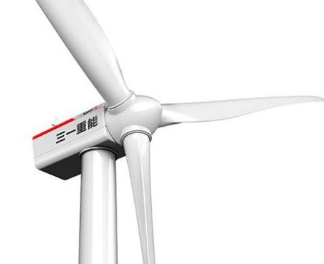 三一重工SE8715高速双馈型风力发电机组高清图 - 外观