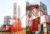 岳首 HZSM90 集裝箱式混凝土攪拌站