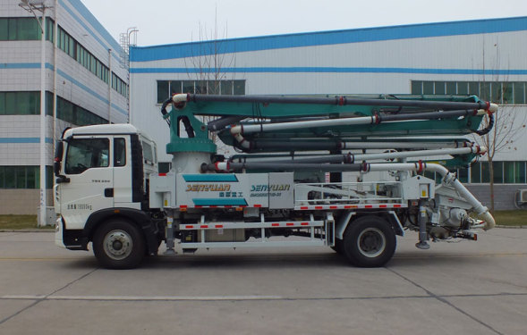 森源重工SMQ5202THB33米泵车高清图 - 外观