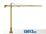 川建C6013(8t)水平臂塔式起重機高清圖 - 外觀
