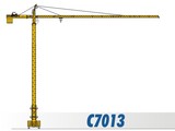 川建C7013水平臂塔式起重機高清圖 - 外觀