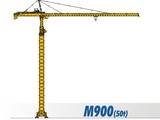 川建M900(50t)水平臂塔式起重机高清图 - 外观