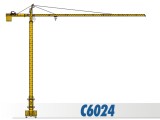 川建C6024水平臂塔式起重机高清图 - 外观