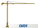 川建C6024水平臂塔式起重機高清圖 - 外觀