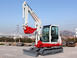 竹内TB260C小型挖掘机高清图 - 外观