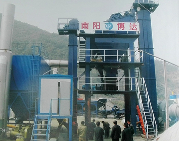 博达重工LB1000型强制式沥青搅拌设备