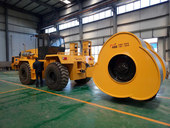 洛陽山島 SD320牽引車+YCT30T沖擊輪 拖式壓路機