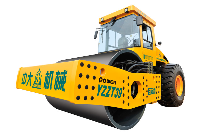 中大機械YZZT39智能調向單鋼輪振動壓路機高清圖 - 外觀