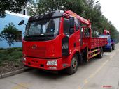 程力 CA1160P62K1L2E5Z 解放J6單橋8噸三一隨車吊