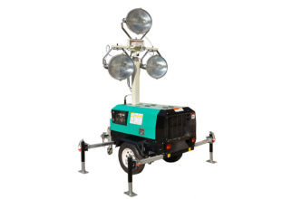 宜迅YX-ZM41C拖车式照明机械高清图 - 外观