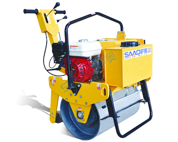薩奧機械SYL-D600進口液壓係統手扶雙壓路機高清圖 - 外觀
