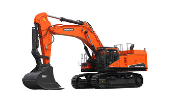 斗山DX800LC-9C挖掘机高清图 - 外观