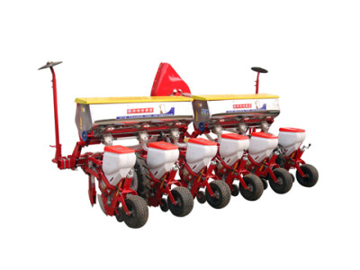 農哈哈2BYQF-6輕型氣吸式種植施肥機械 